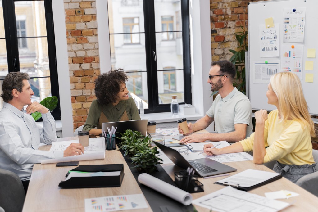 The Crispa team in the Copenhagen office